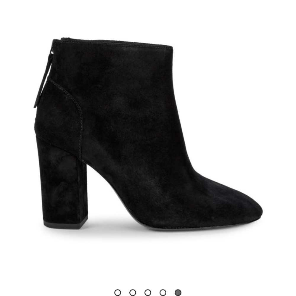 Ash Black Suede Joy Ankle Boots